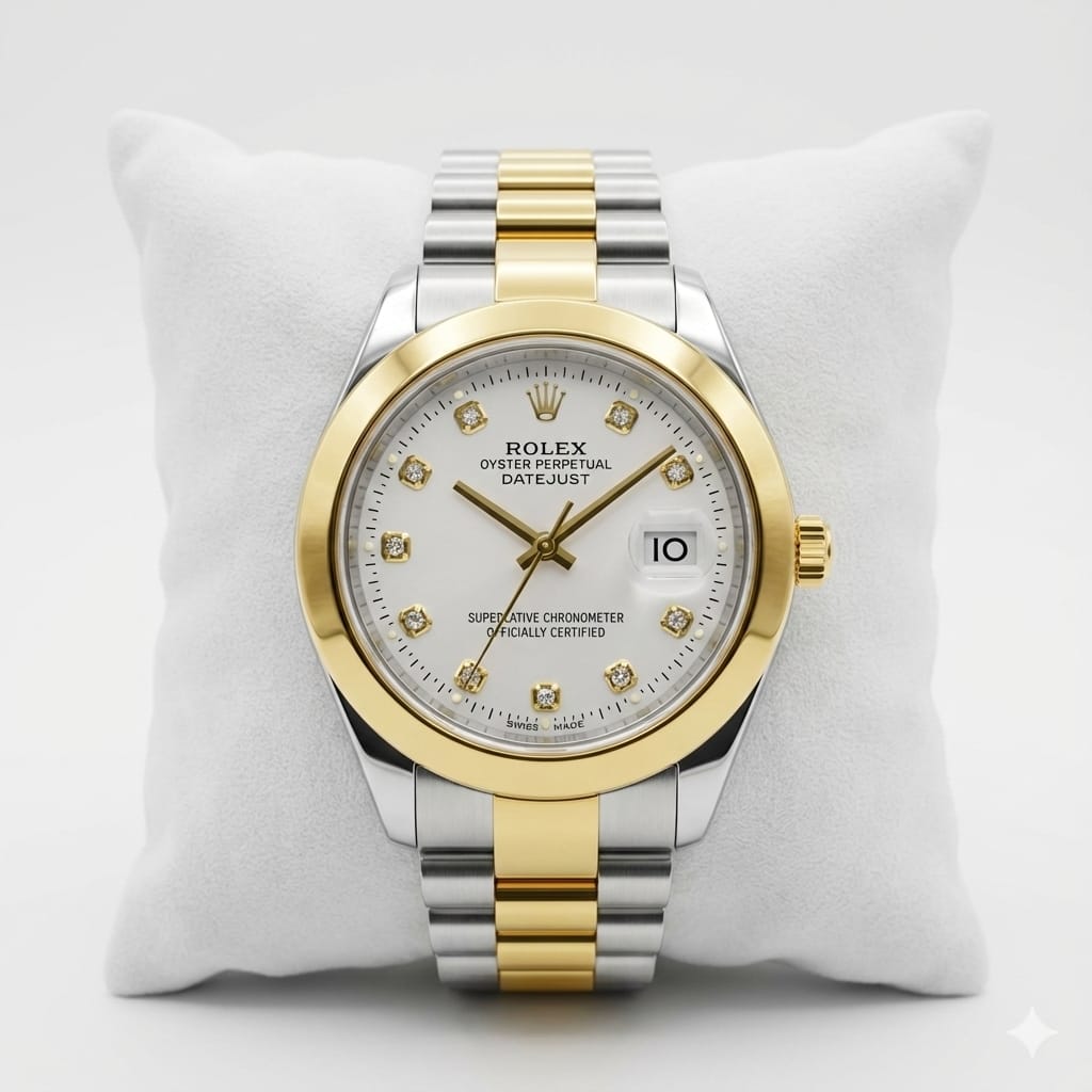 Rolex Luxury Golden & Silver watch