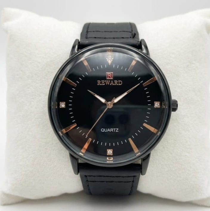 Reward Black dial & straps Watch ⌚